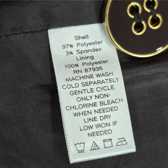 Womens Susan Graver Brown Animal Print Blazer Jacket Belted Polyester Spandex S - Picture 3 of 7